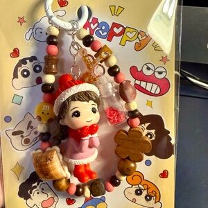 Make a wish Keychain Bag charm